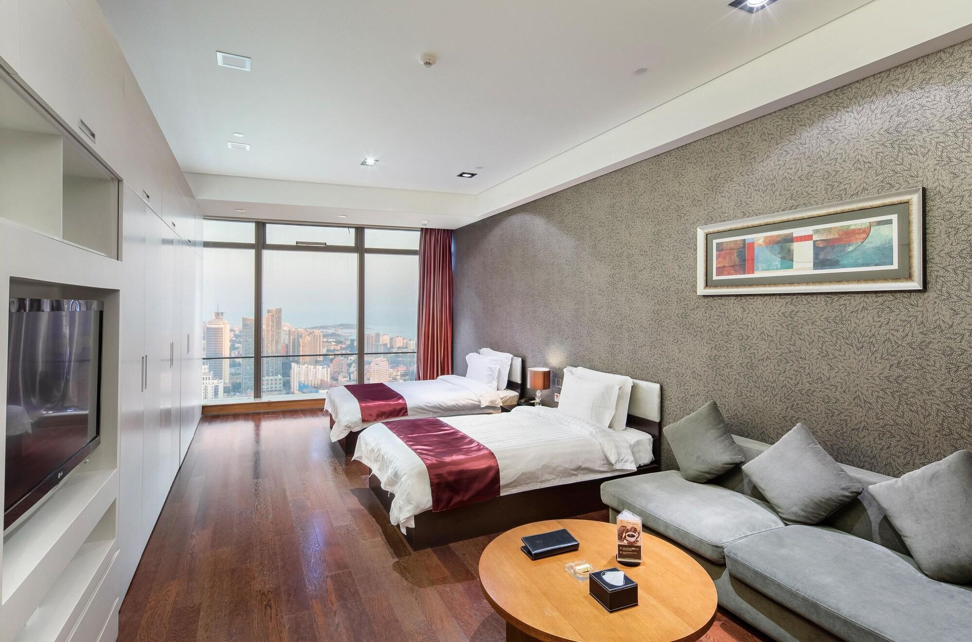 Grand Madison Qingdao Harbour-View Central（Former Qingdao Farglory Hotel） Екстер'єр фото